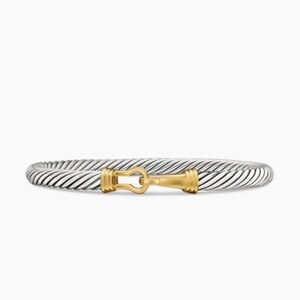 David Yurman buckle CLASSIC CABLE BRACELET
Silver 14K Yellow Gold, 5mm